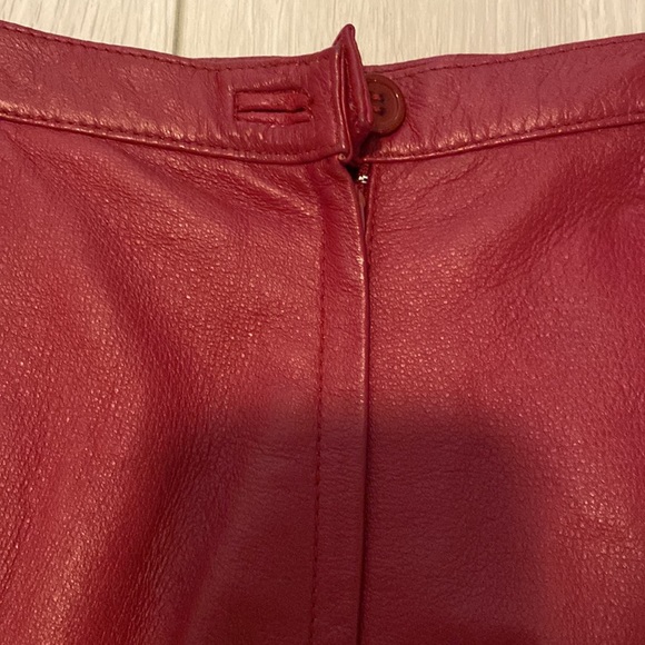 Long Leather Skirt - Picture 5 of 8